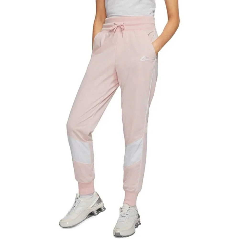 NWT Nike Heritage Track Pants in Pink/White Sz. XXL